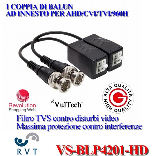 Video balun passivo filtro - passivo,