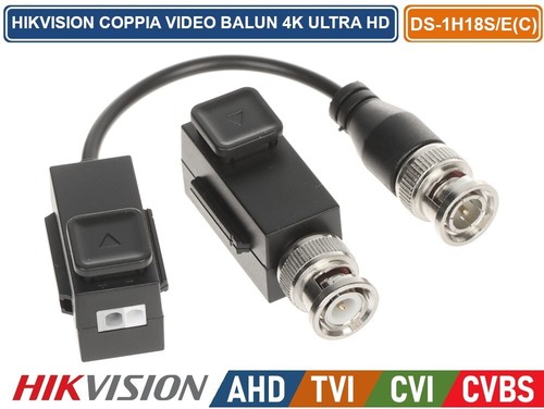 Hikvision coppia video balun - coppia,