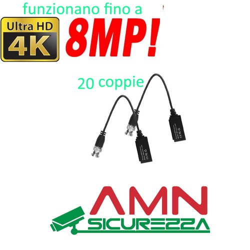 Coppie video balun - 20,