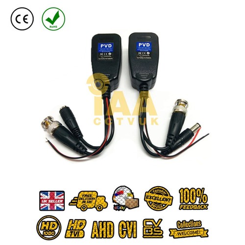 Cctv video balun passivo - cctv,