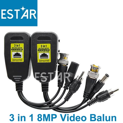 8mp video balun - 8mp,