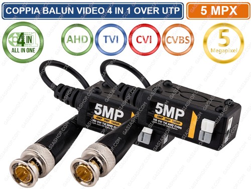 Coppia trasmettitori bnc video - coppia,