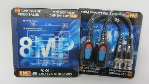 Paia video balun 8mp - -, 4k